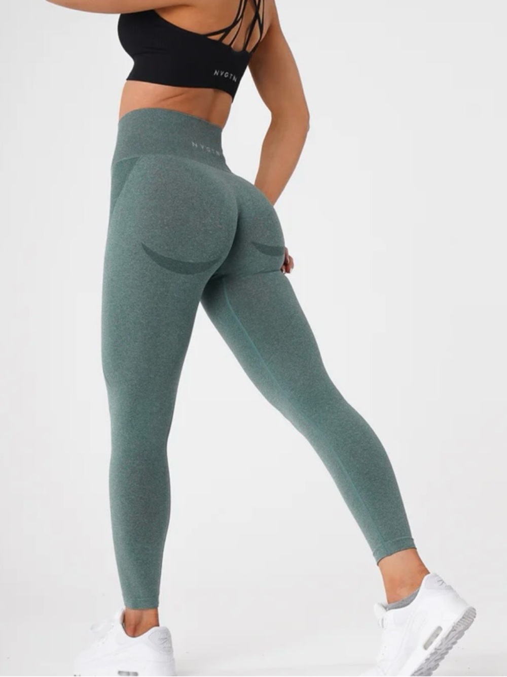 NWT NVGTN Forest Green Contour Leggings